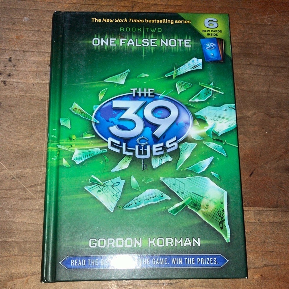 The 39 Clues: One False Note by Gordon Korman - book 2 / book two hardcover